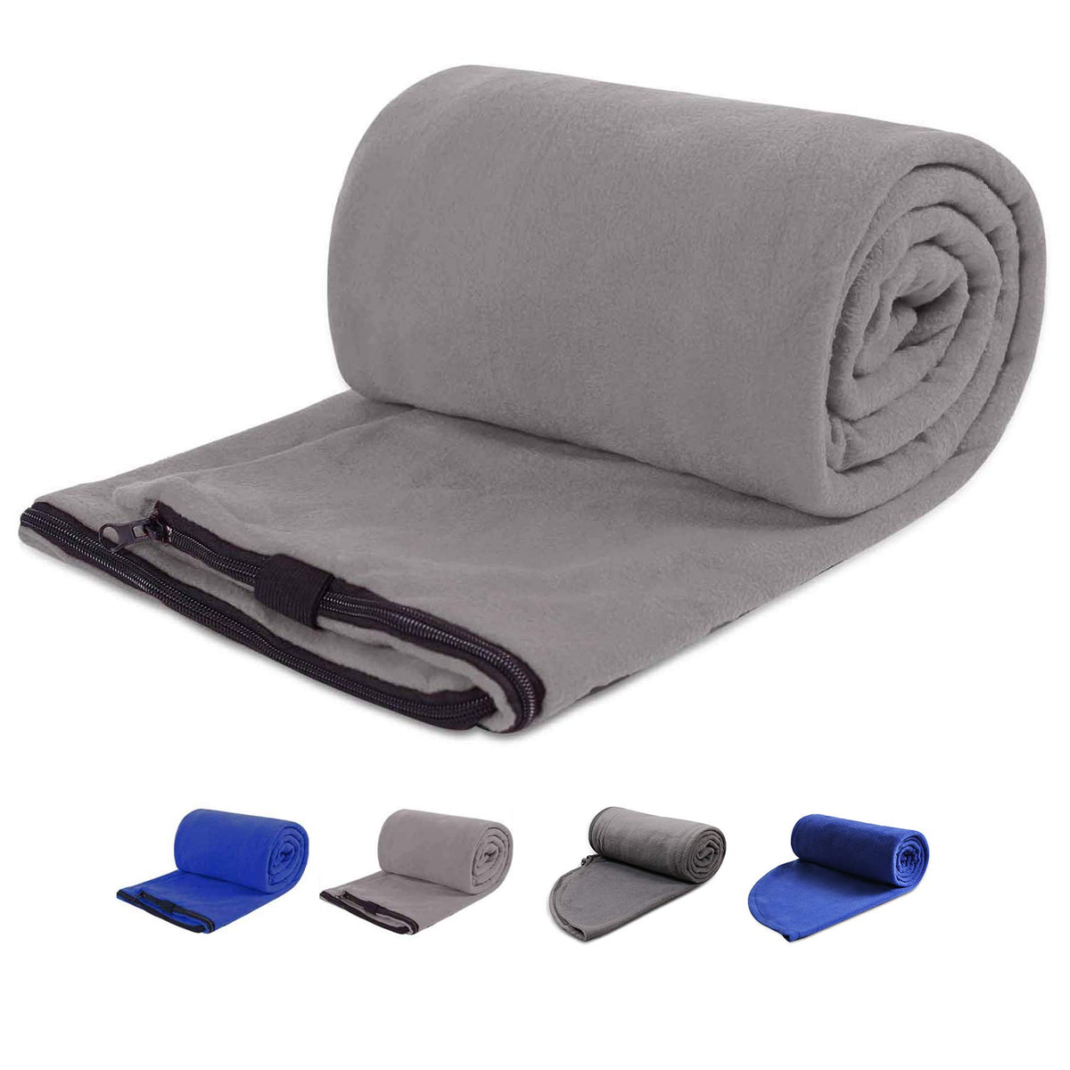 Redcamp fleece sleeping bag liner 75-inch length adds warmth for outdoor sleep.