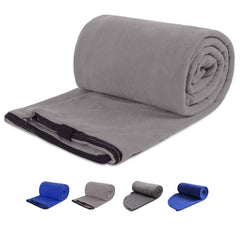 Redcamp fleece sleeping bag liner 75-inch length adds warmth for outdoor sleep.