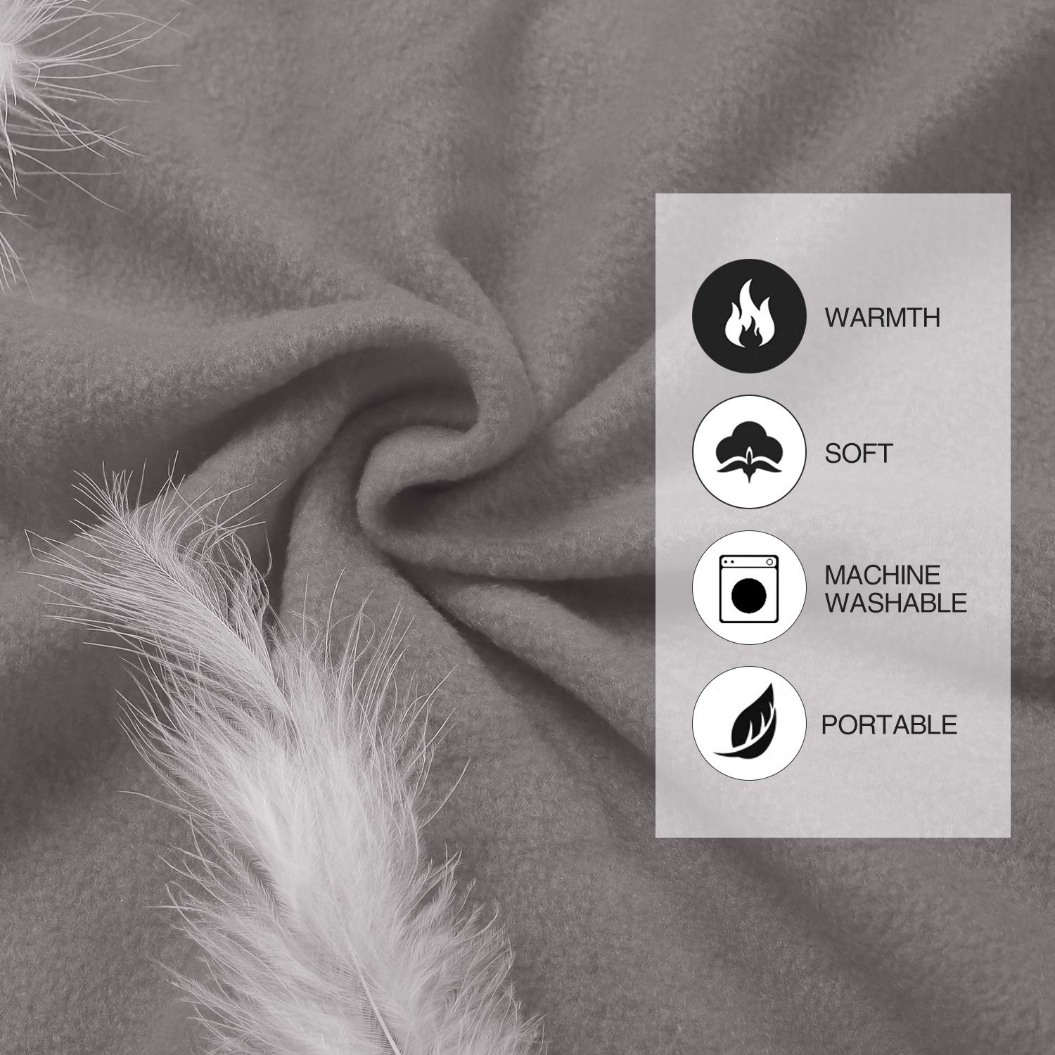 Redcamp fleece liner doubles to a double-size for couples camping.
