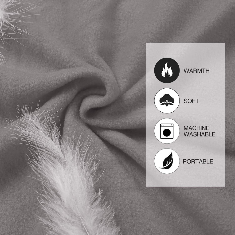 Redcamp fleece liner doubles to a double-size for couples camping.