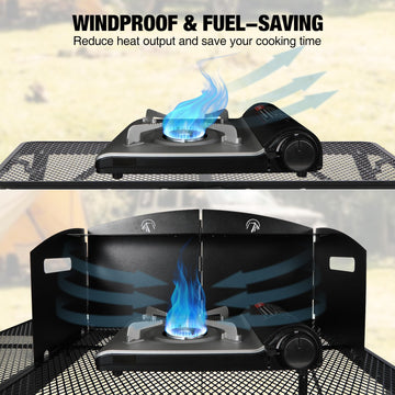 Redcamp folded compact design demonstrates easy packing for backpacks and travel.