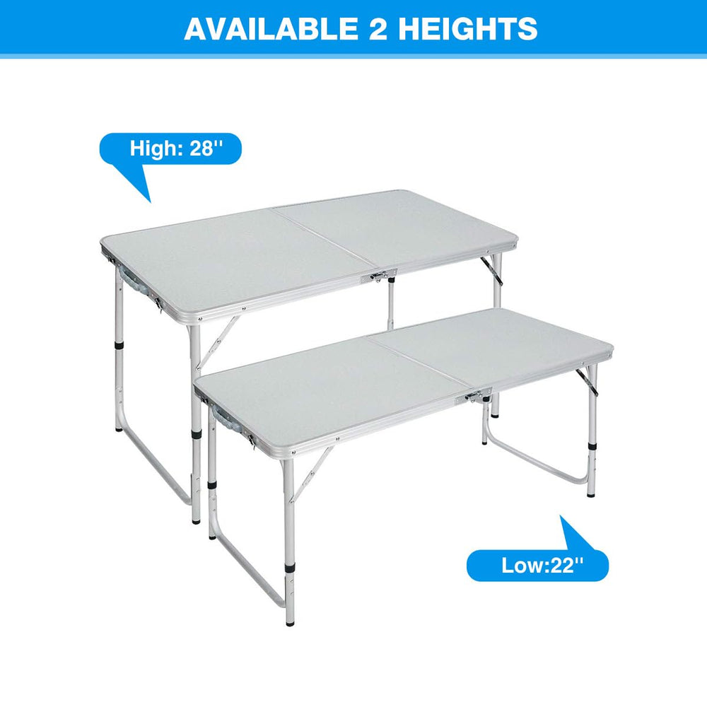 REDCAMP adjustable-legs, height options from 22 to 27 inches