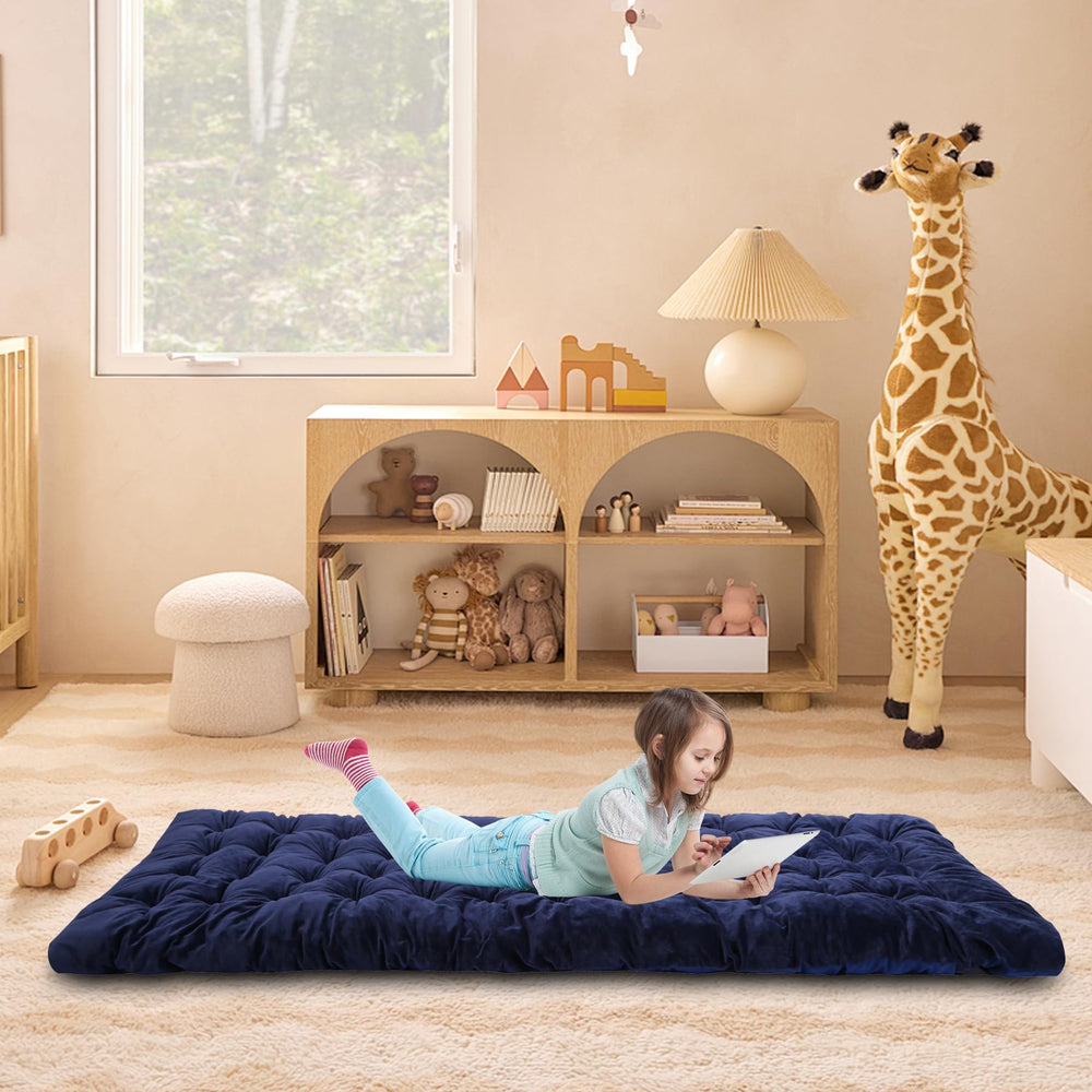 REDCAMP lightweight cot pad at about four pounds for easy transport.