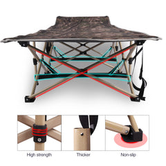 REDCAMP cot in bag storage, compact packing for travel and storage