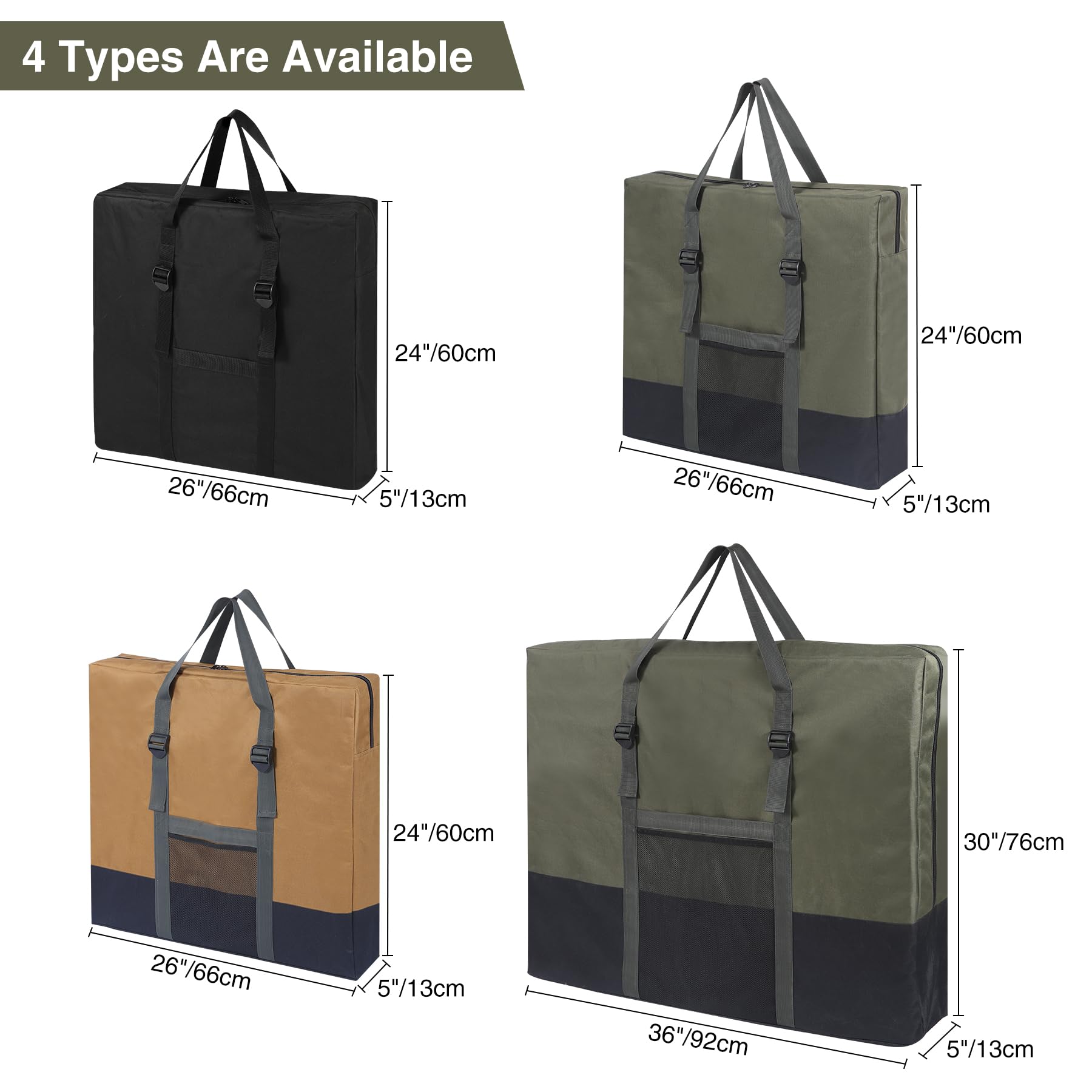 REDCAMP bag 600D fabric protects gear on the go