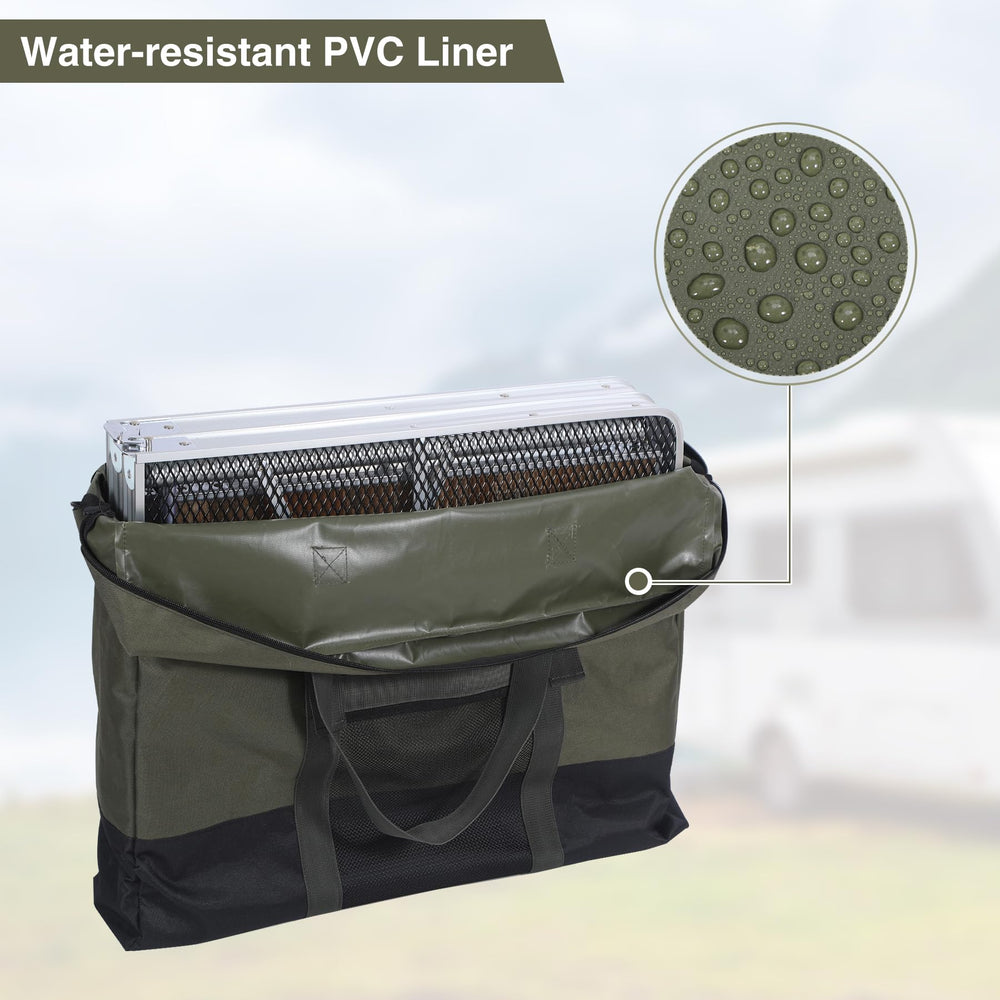 REDCAMP bag with side pocket for small items during outings
