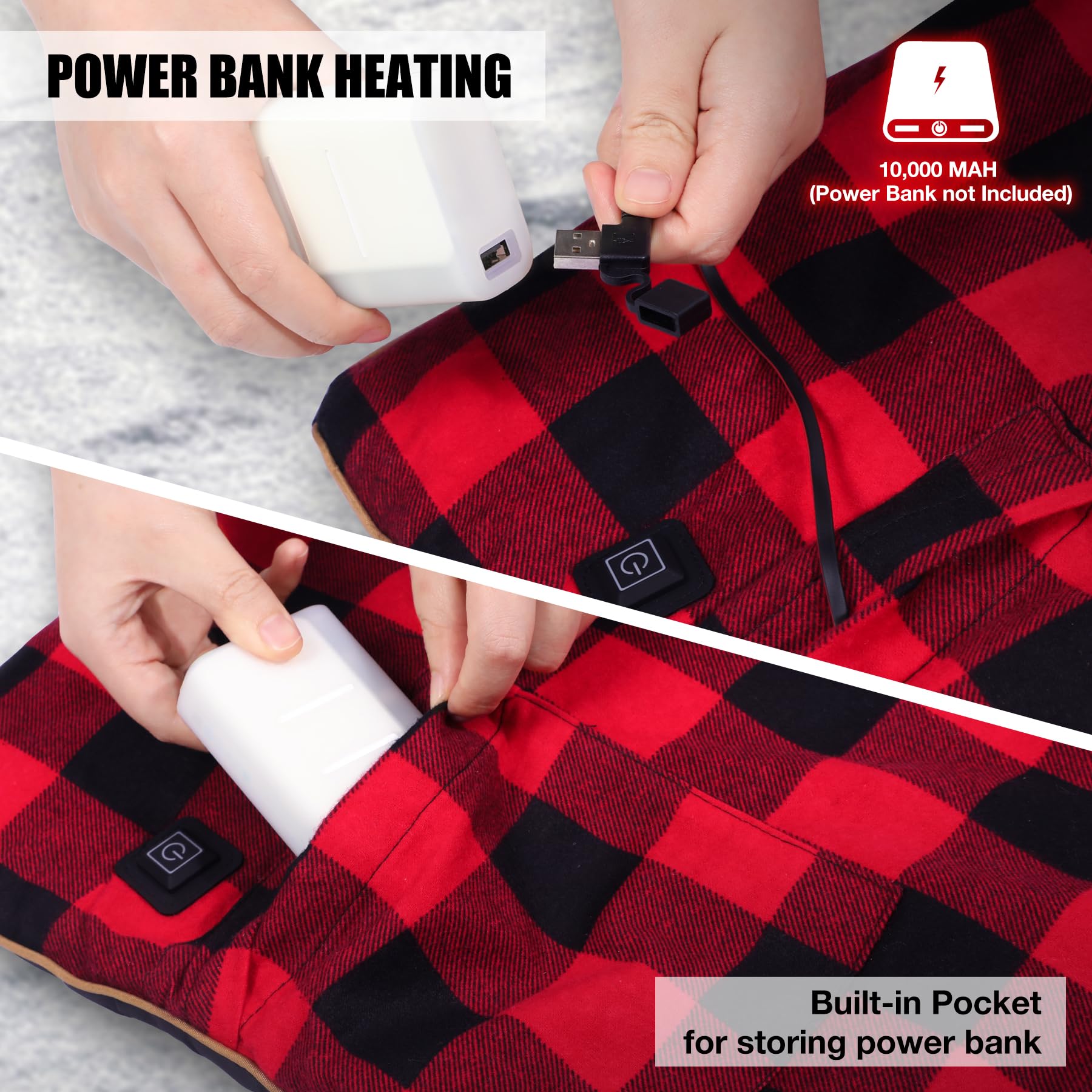 REDCAMP pad placed inside a sleeping bag for snug warmth on cold nights