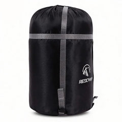 REDCAMP L sleeping bag stuff sack closed for compact, organized travel.