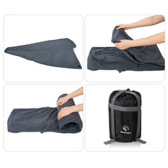 Redcamp liner foot box design provides extra space for feet.