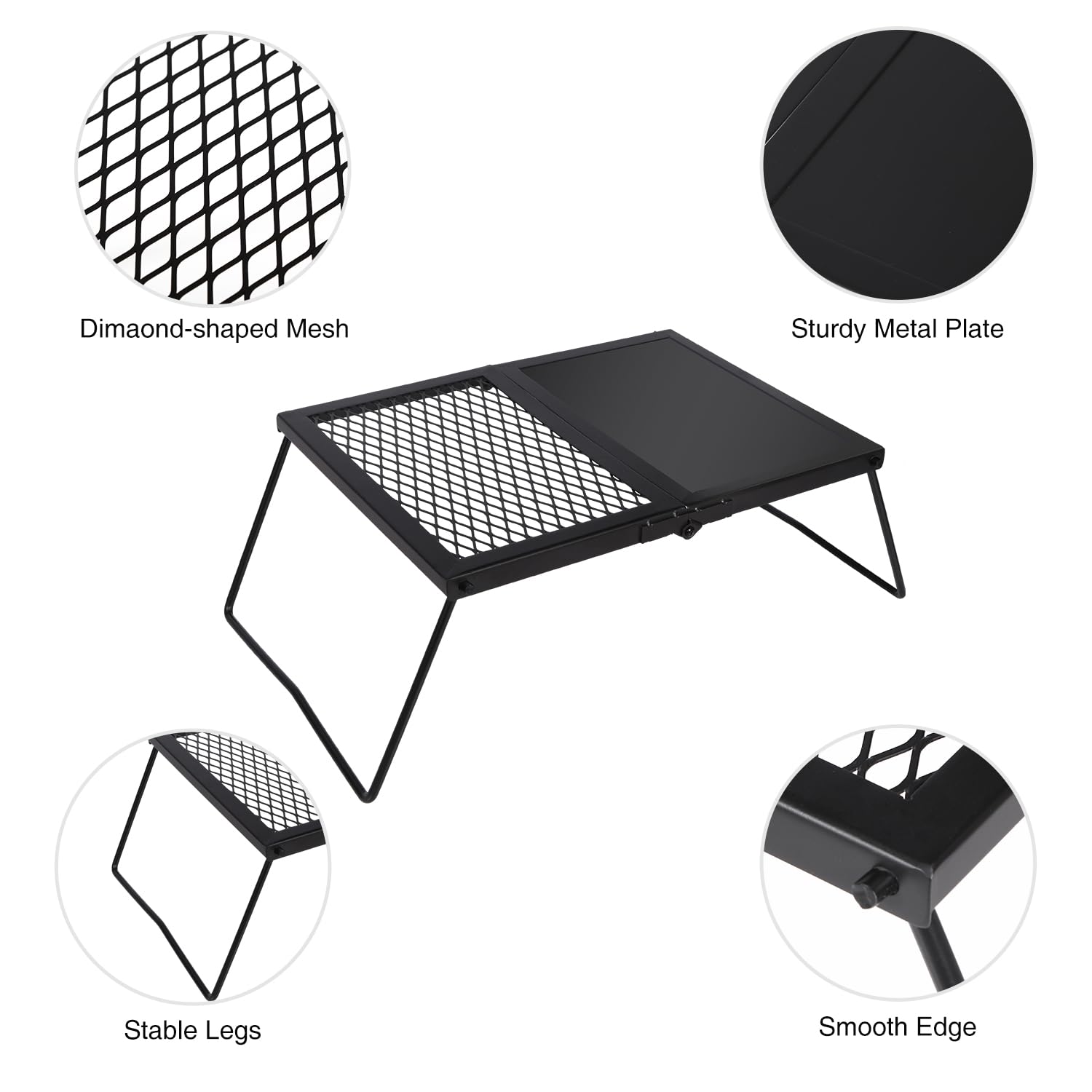 REDCAMP open-dimensions 35x19x29cm show ample cooking space.