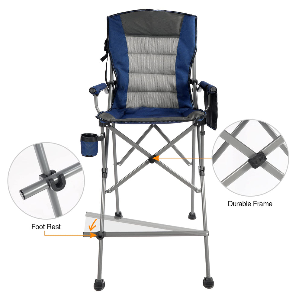 REDCAMP chair featuring rugged 600D Oxford fabric