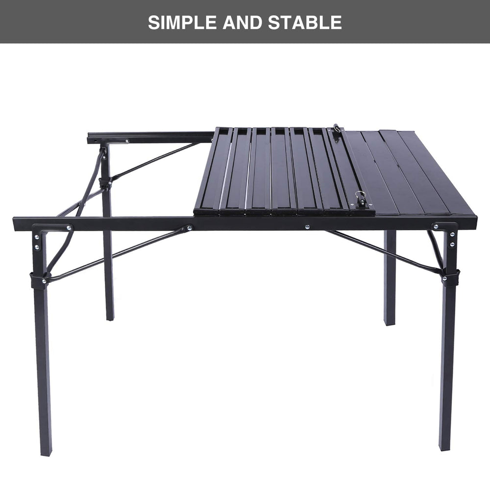 Redcamp roll-up table anti-slip feet ensure security