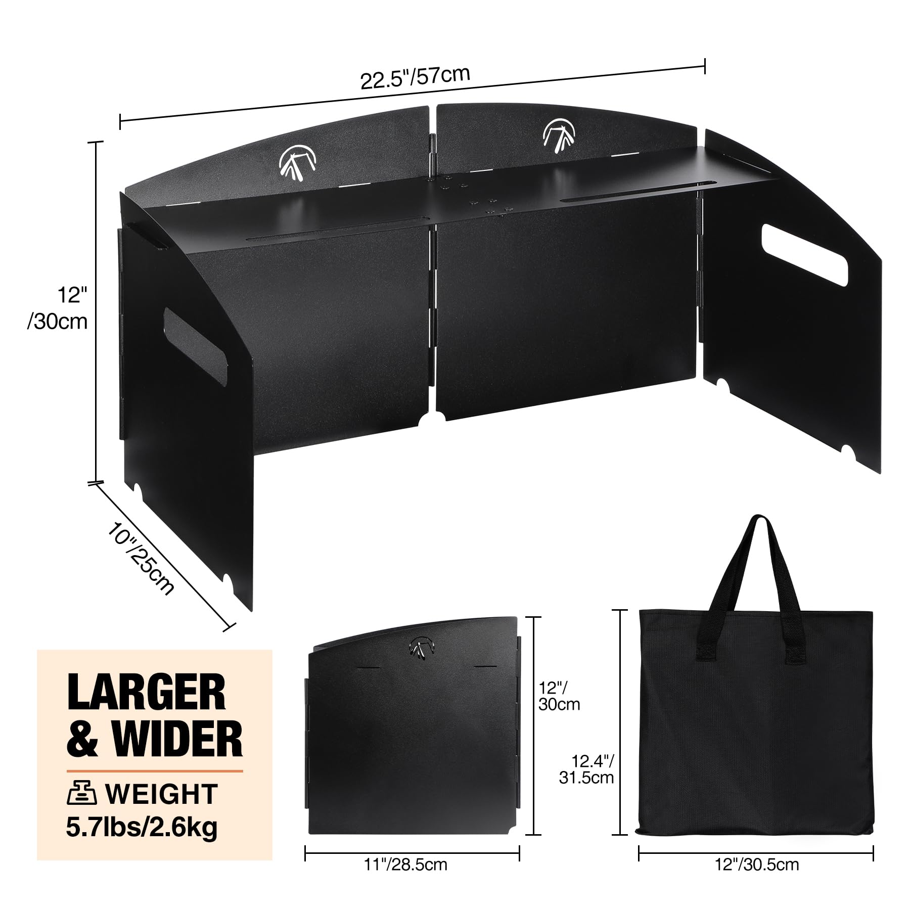 Redcamp rust-resistant steel construction emphasizes long-term durability in outdoor settings.