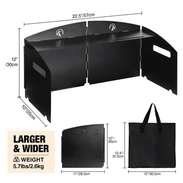 Redcamp rust-resistant steel construction emphasizes long-term durability in outdoor settings.