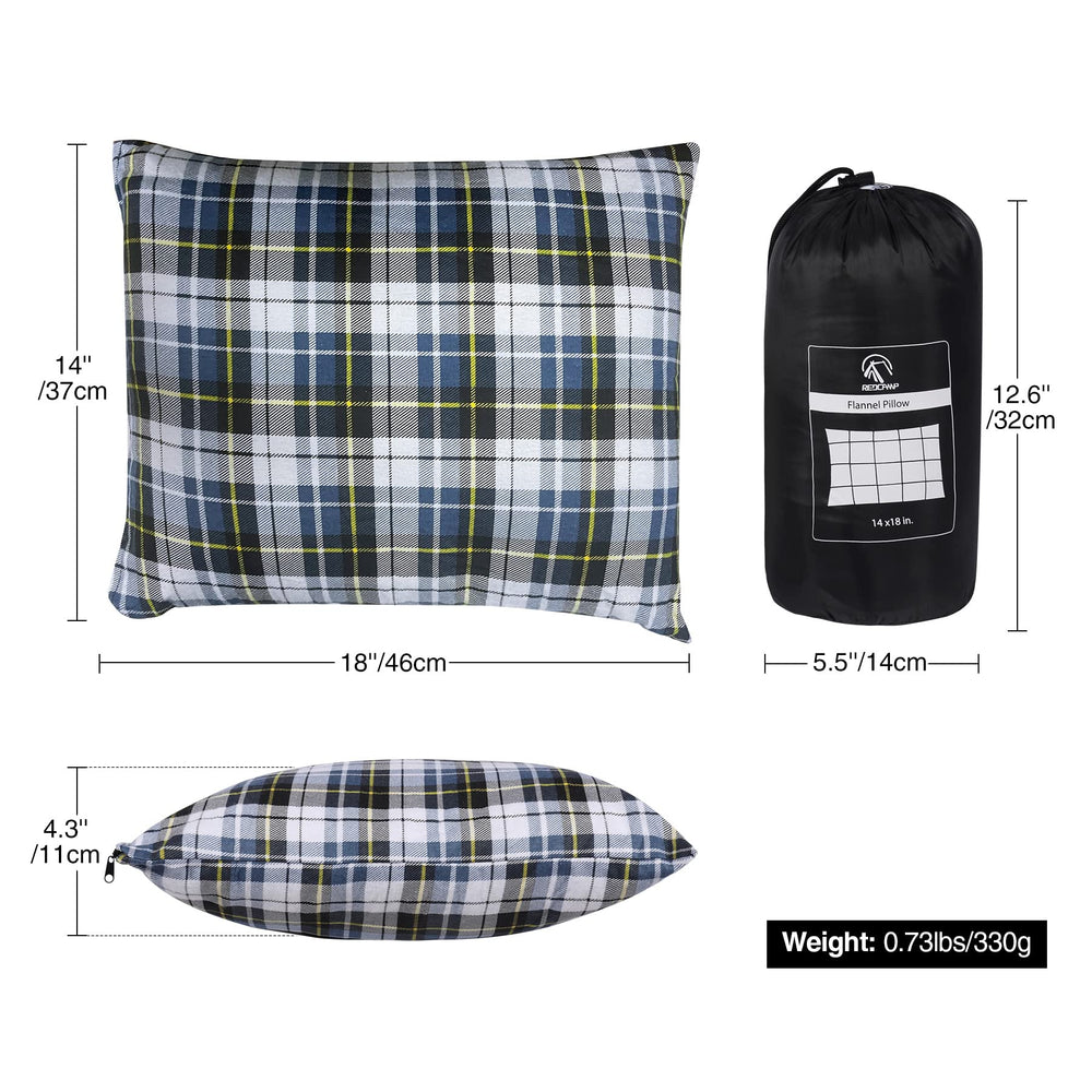 REDCAMP ultralight camping pillow ready for trails