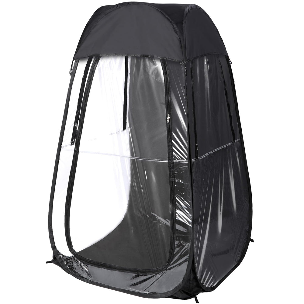 REDCAMP sports tent pop-up setup for instant shelter during outdoor games