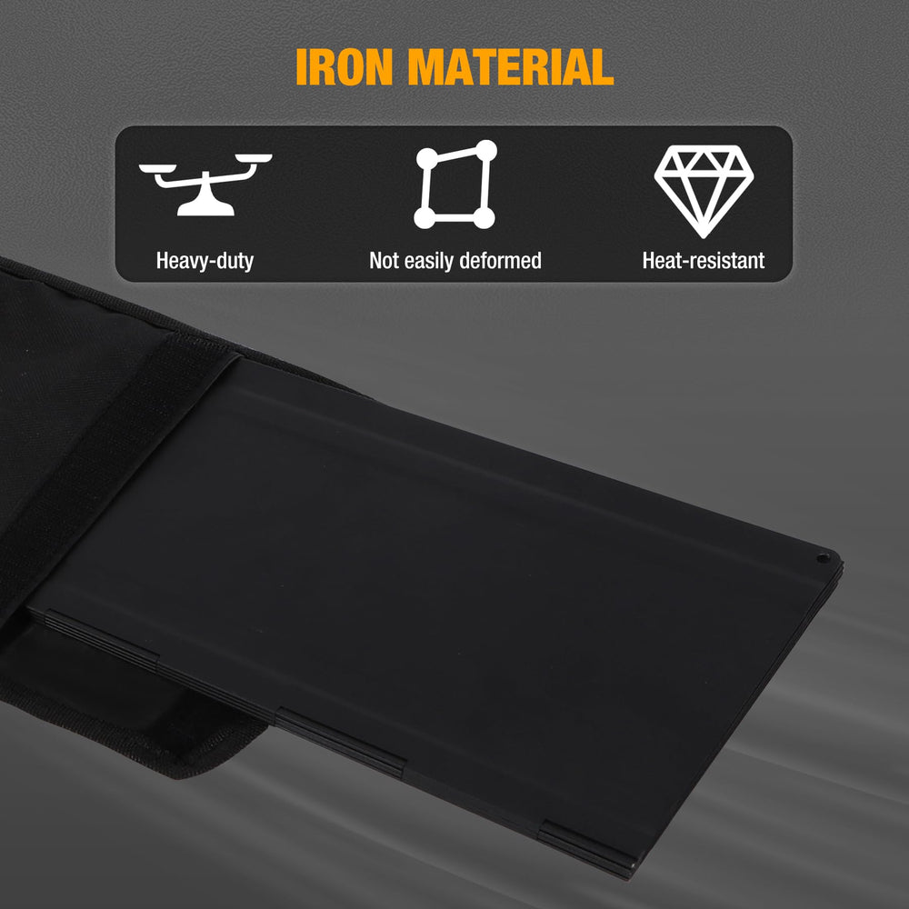 Redcamp windscreen with carry bag offers easy transport for outdoor meals