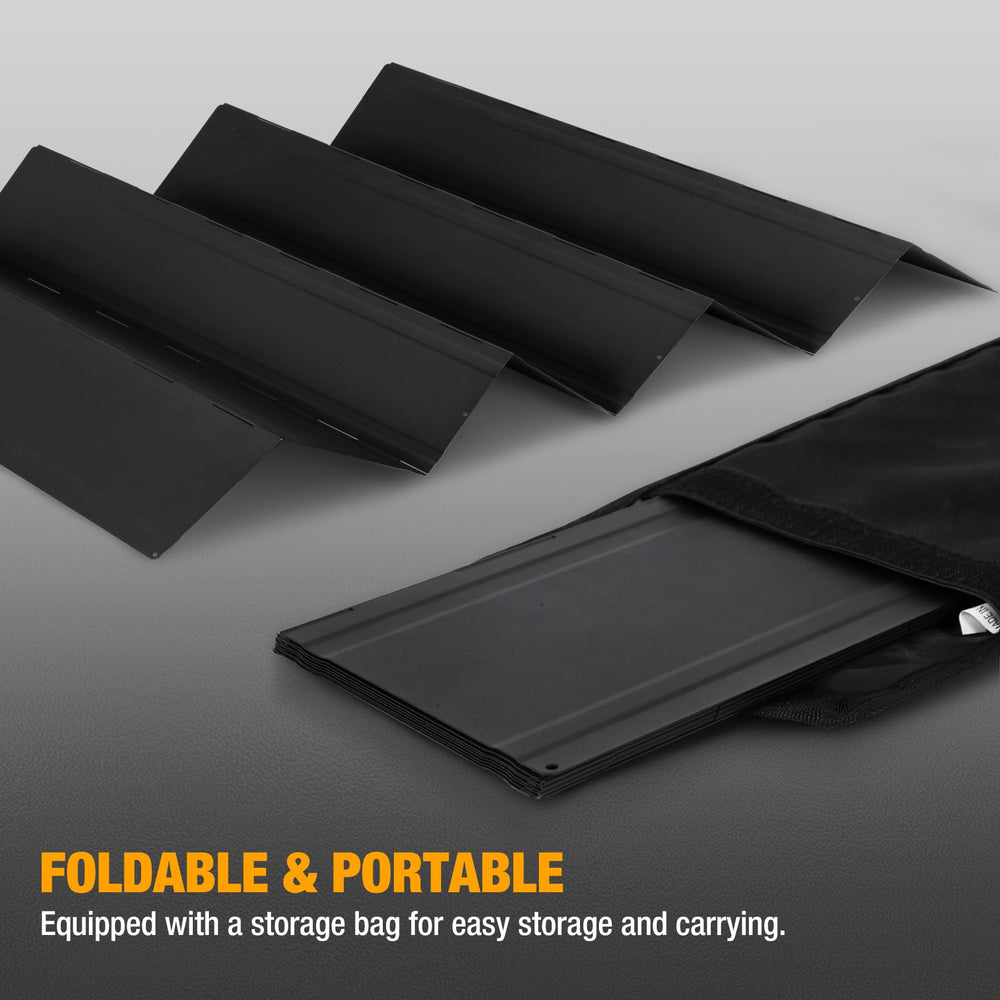 Redcamp stove windscreen provides wind protection for reliable cooking outdoors
