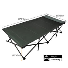 REDCAMP sturdy 25mm steel legs provide stable support.