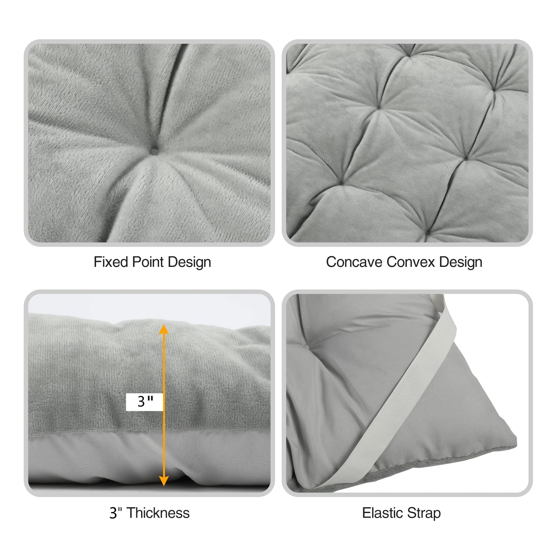 REDCAMP cot pad designed to fit most camping cots for versatility