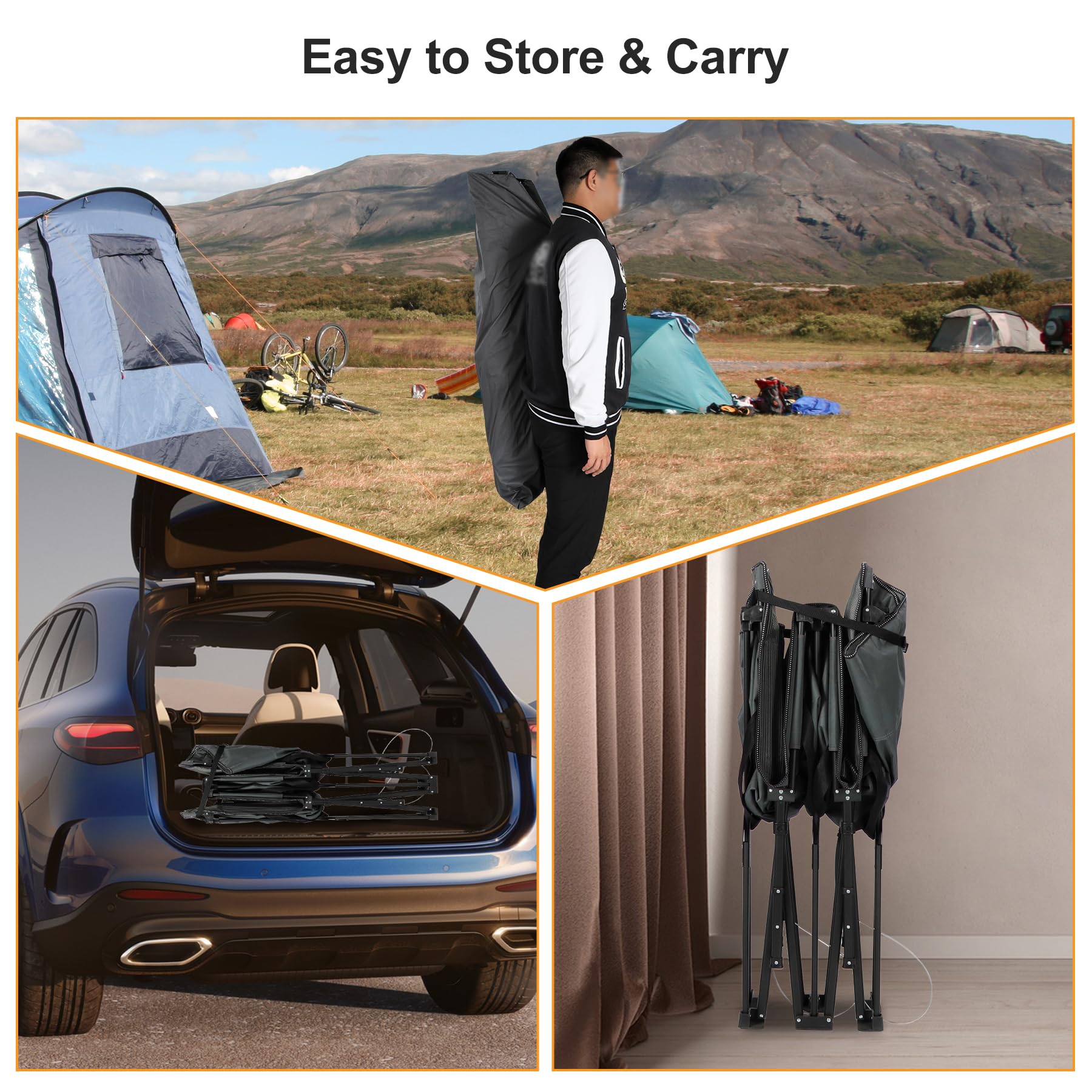 REDCAMP versatile use in outdoor, indoor, or office settings.