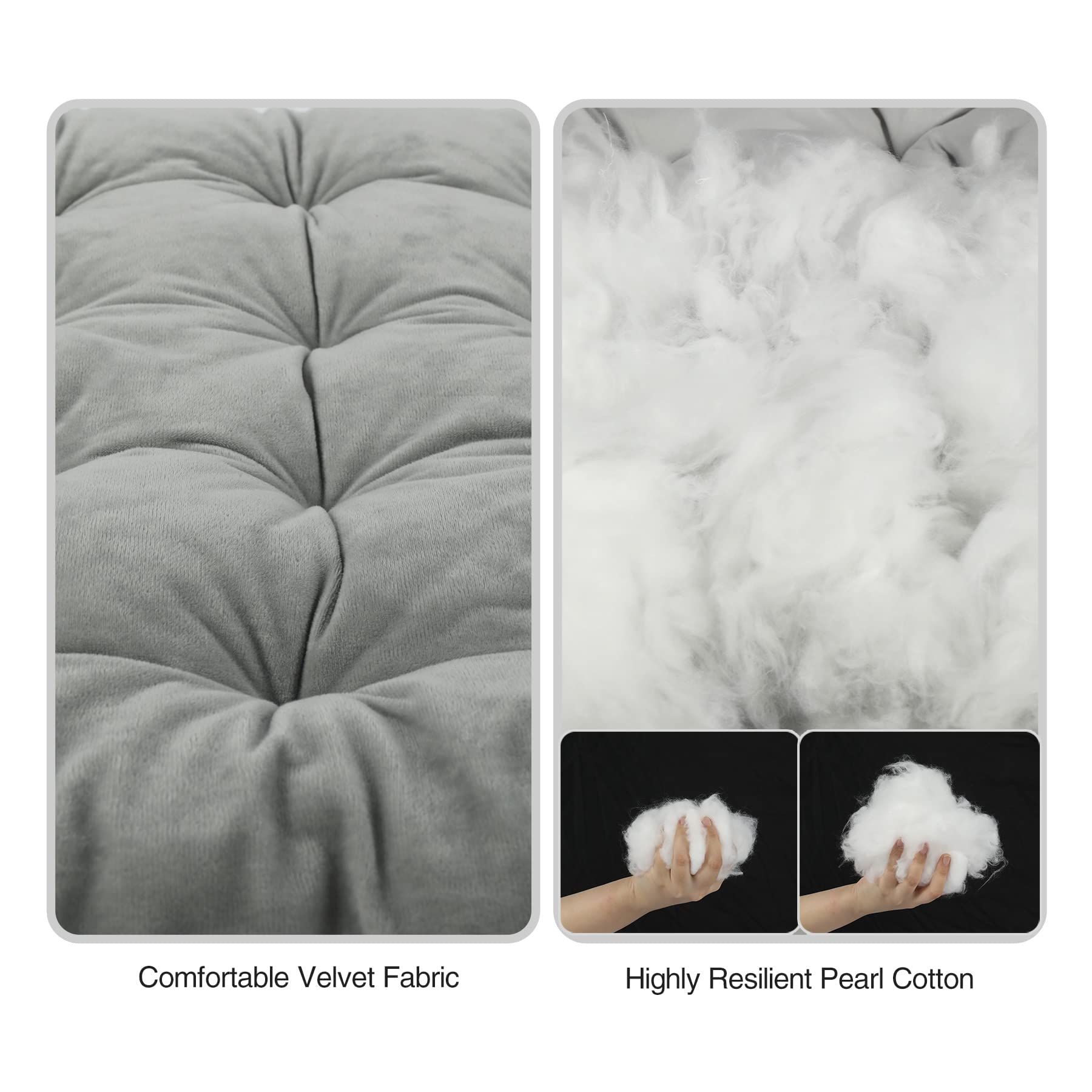 REDCAMP cot pad with waterproof bottom to stay dry during naps outdoors