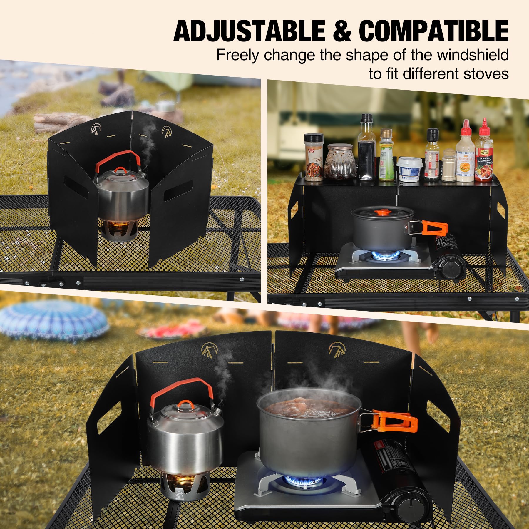 Redcamp waterproof storage bag keeps gear dry in rain or splashes.
