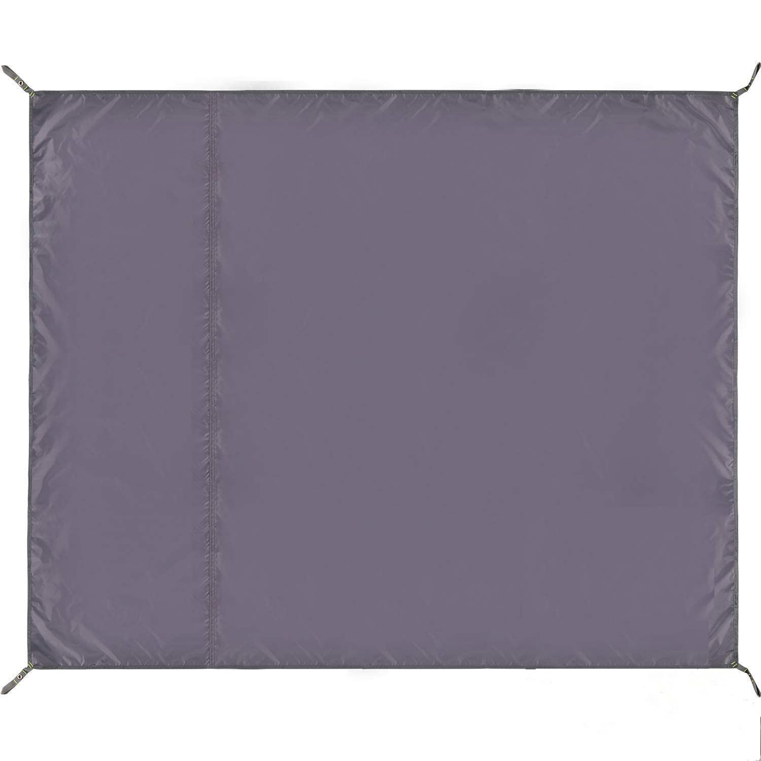 REDCAMP waterproof tarp stretched for a durable moisture barrier in camping
