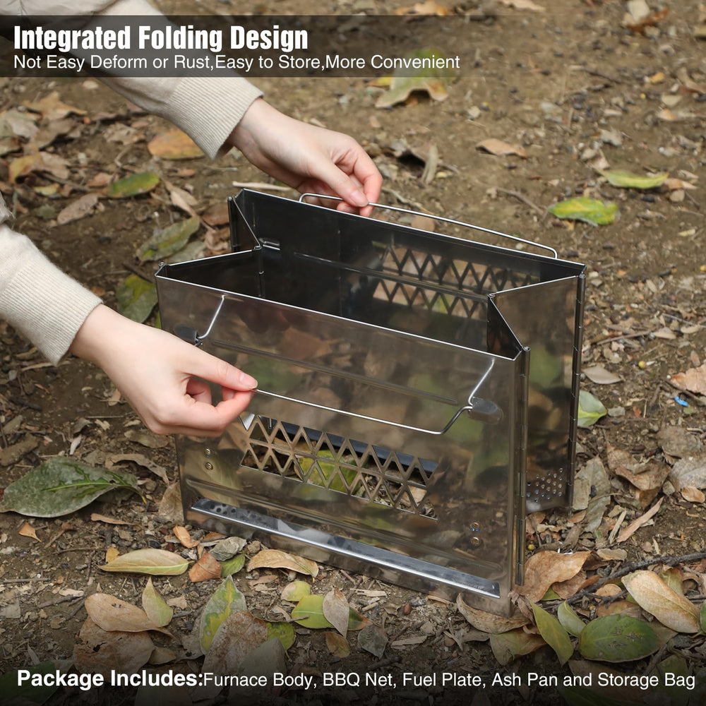 REDCAMP stainless steel body resists rust and heat