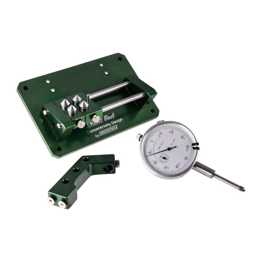 Redding gauge on bench shows stability and efficiency during case assessment