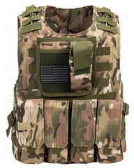 Redemption Tactical airsoft vest with front pouches for quick access during games