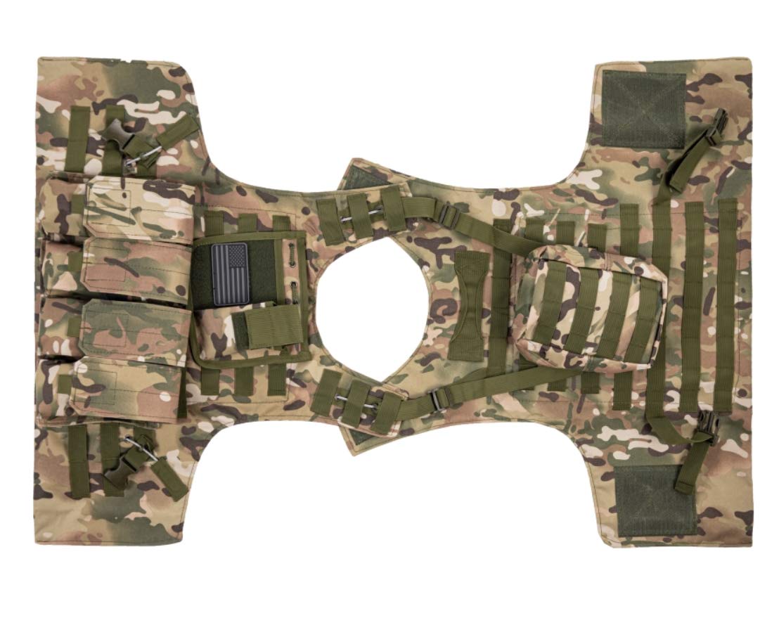 Redemption Tactical vest with MOLLE/PALS for flexible gear setup