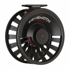 Redington Behemoth 5/6 reel front view, versatile for freshwater and saltwater fishing.