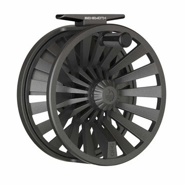 Redington Behemoth 5/6 reel large arbor spool enables fast line retrieval.