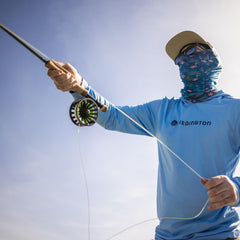 Redington Behemoth 5/6 reel side profile highlights large-arbor spool.