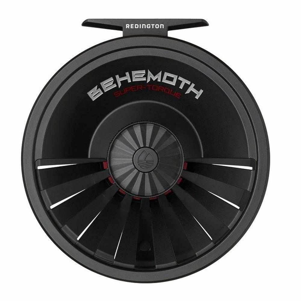 Redington Behemoth reel in saltwater setup suitable for flats.