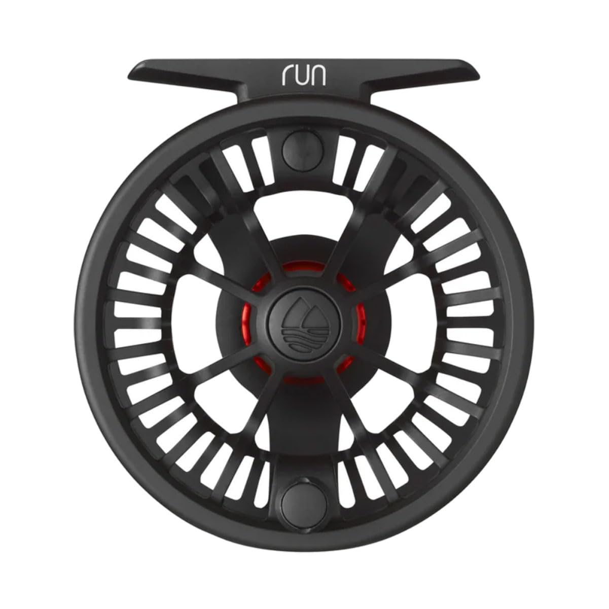 Redington Black 3-4 reel drag system demonstrates smooth carbon fiber performance.