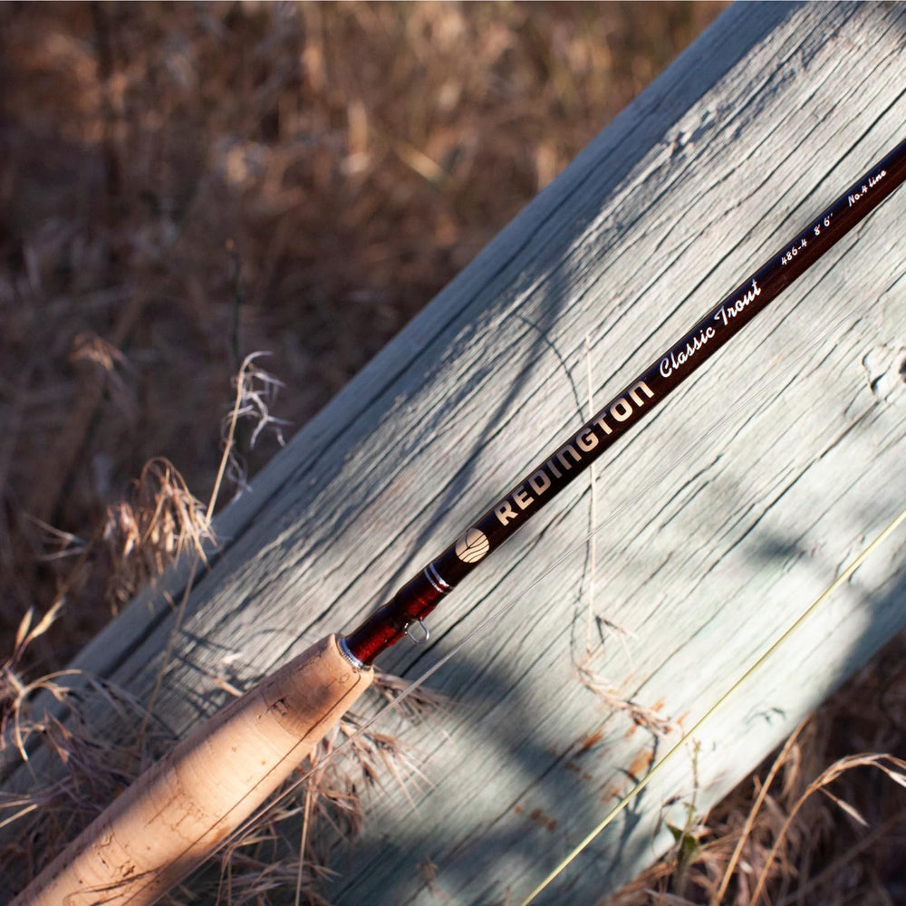9-foot 4-weight setup ready for river precision with Redington Classic Trout