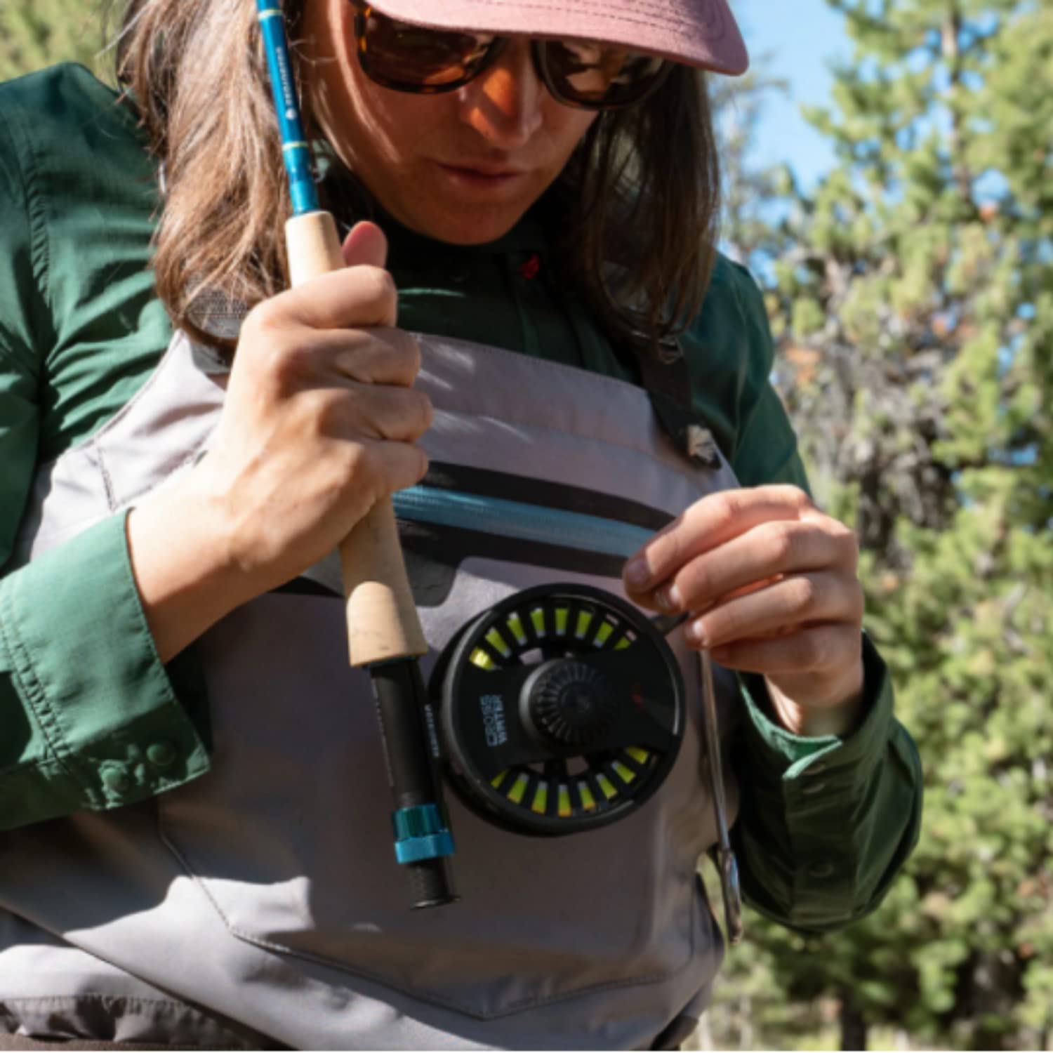 Durable Crosswater IV spool design with quick change capability