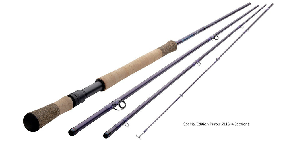 Redington Dually rod inside Cordura transport tube for protection