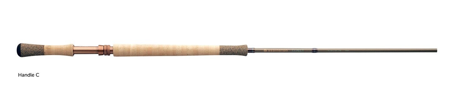 Redington Dually 4106-4 grip texture closeup demonstrates secure control