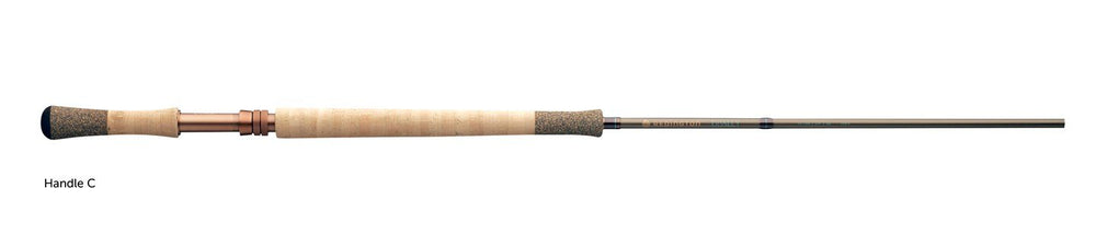 Redington Dually 4106-4 grip texture closeup demonstrates secure control