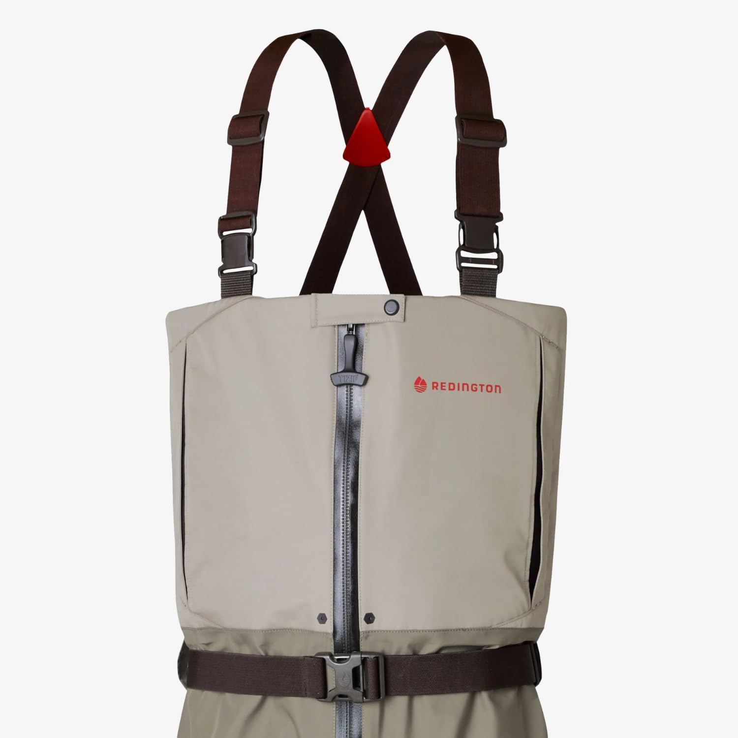 Integrated waterproof zipper for easy on/off