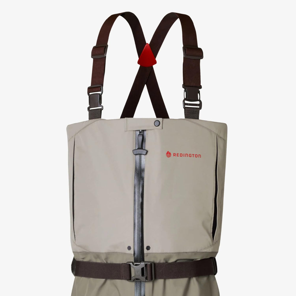 Integrated waterproof zipper for easy on/off