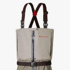 Integrated waterproof zipper for easy on/off