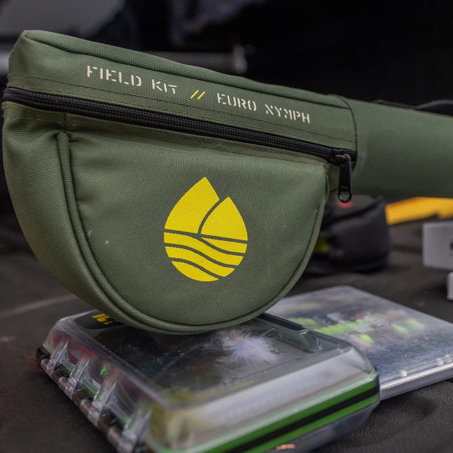 Redington Euro Nymph kit with case ready for freshwater trips
