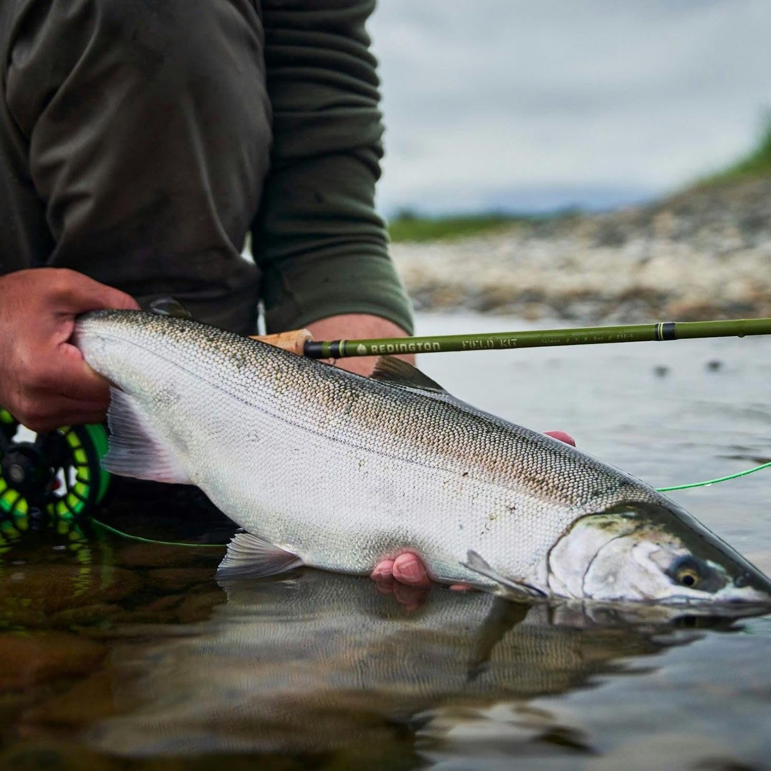 Redington Euro Nymph rod in action enables longer casts
