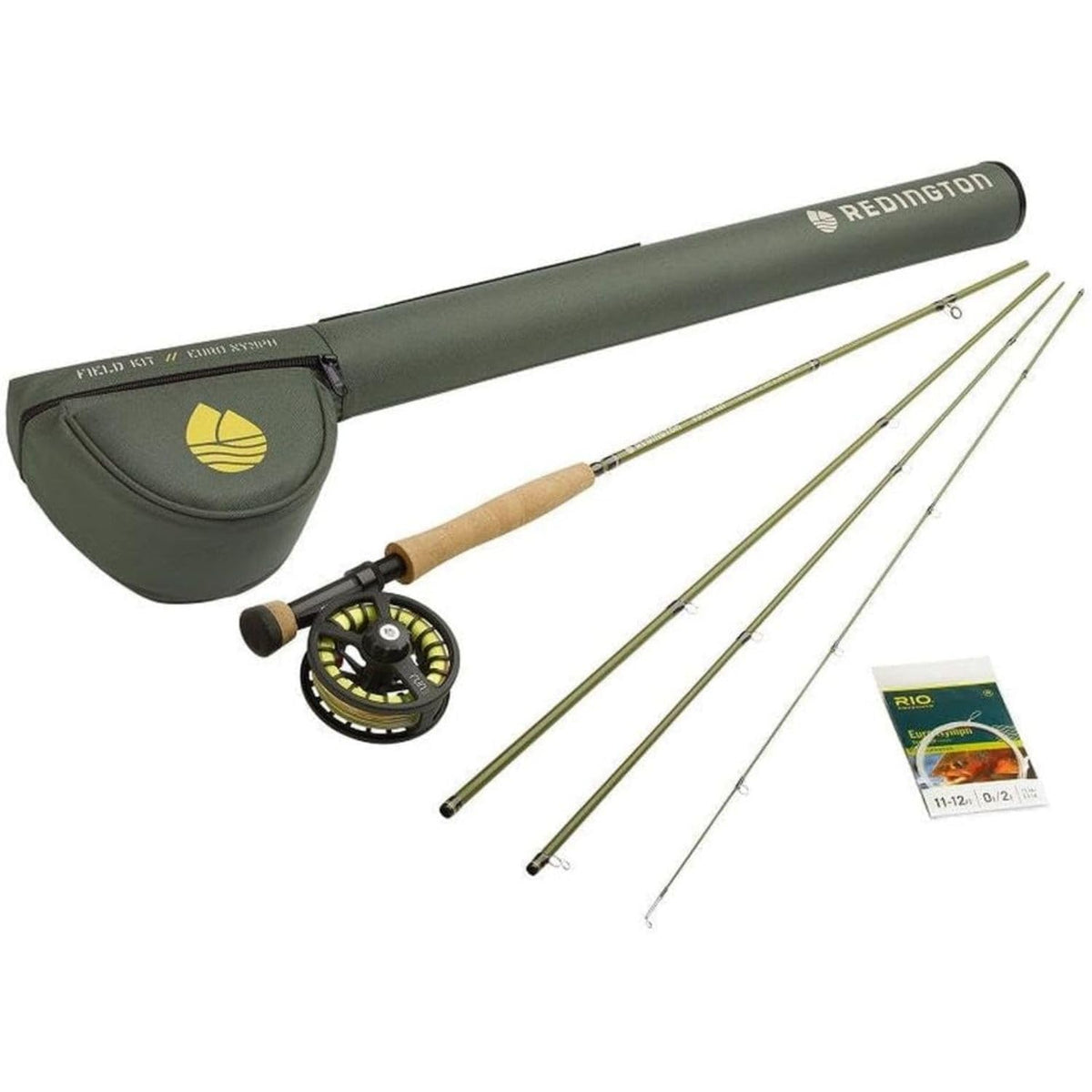 Redington Euro Nymph Field Kit rod setup enables precise casts in tight pockets