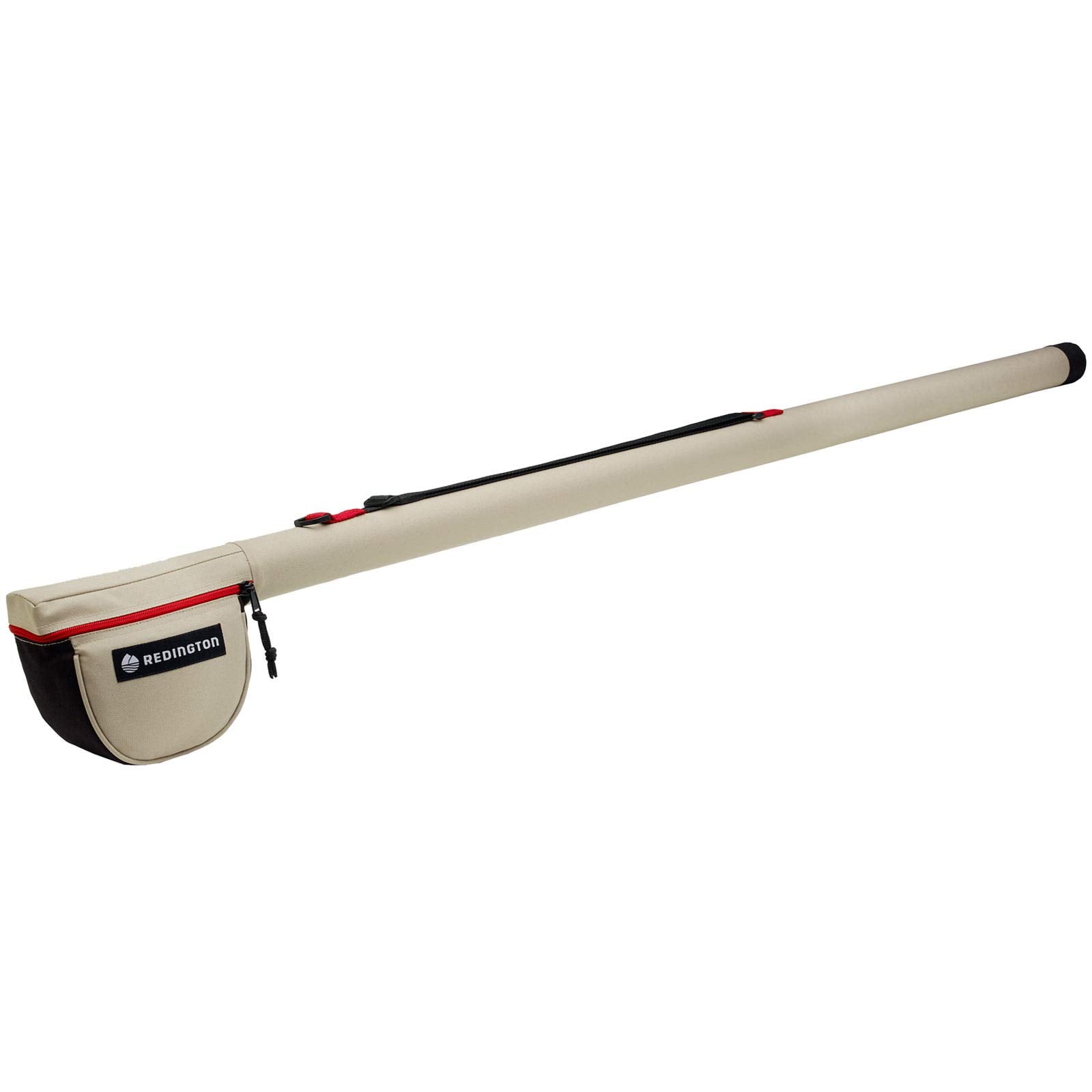 Redington travel case with metal YYK zippers and durable construction