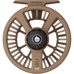 Close-up of Redington Run Fly Reel 3-4 weight housing - aluminum construction